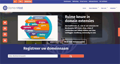 Desktop Screenshot of domeinhost.nl